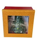Glass Eye Studio Glass Blown 4&quot; Christmas Tree Oil Lamp Art Glass Seattl... - $545.71 MXN