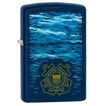 Zippo Lighter - USCG Water Logo Navy Matte - 854706 - $34.16