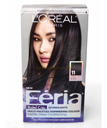 L’Oreal Feria Rebel Cool Black Shimmering Purple Permanent Haircolor Hig... - $4.50