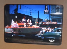 13 Original Slides Lot - 1957 Willamette River Days Parade - Downtown Salem, OR - £23.34 GBP