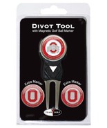 Team Golf NCAA Ohio State Buckeyes Divot Tool with 3 Golf Ball Markers P... - £11.07 GBP