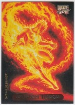 N) 1994 Marvel Masterpieces Comics Trading Card Human Torch #52 - £1.54 GBP