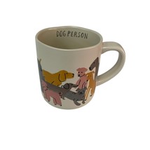 Dog Person Coffee Mug Tea Cup Stoneware Dogs Puppies Lover Gift 16 Ounce New - £7.79 GBP