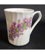 Crown Trent Floral Tea Coffee Mug Cup Fine Bone China Staffordshire England - $13.52 CAD