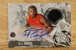2007 TOPPS Luxury Box PJ Tucker RAR-PJT Raptors 91/249 Auto Patch Basketball NBA - $14.84