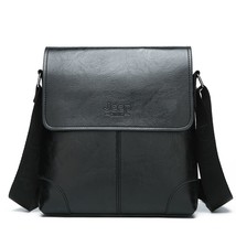 JEEP BULUO Fashion Men&#39;s Handbag Shoulder Bag Vintage PU Leather Retro Messenger - £26.26 GBP
