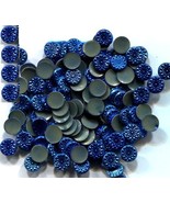 MEDALLIONS Desig RHINESTUDS 5mm HotFix  IMPERIAL BLUE   2 Gross  288 Pieces - $130.53 MXN