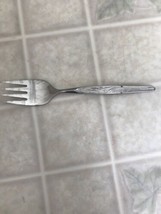 Nasco Flatware Genoa Pattern Salad Fork Stainless Steel - $7.01