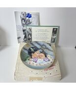 A Time To Be Born Gregory Perillo Collectible Plate Knowles March of Dim... - $353.58 MXN