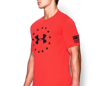 Under Armour Men&#39;s Freedom Tee, Rocket Red, Large NEW W TAG - $25.00
