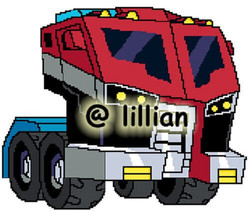 *Transformers Optimus Prime Autobot* Counted Cross Stitch Pattern - £2.33 GBP