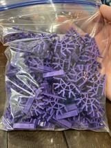 K&#39;NEX Rippin Rocket Roller Coaster Connectors Replacement Parts Lot Of 118 - $12.86