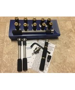 New Tour Lock Combo(SILVER)14-pc Full Set(10-14g,3-Enforcer,1-58g)w/Tool... - €124,57 EUR New Tour Lock Combo(SILVER)14-pc Full Set(10-14g,3-Enforcer,1-58g)w/Tool... - €124,57 EUR