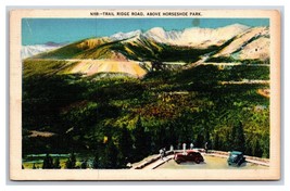 Trail Ridge Road Rocky Mountain National Park CO Linen Postcard N21 - £2.29 GBP