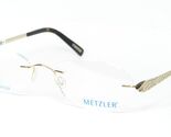 Metzler Por Nigura M1028 C Gafas De Oro Titanio 49-19-135mm Alemania - $66.58