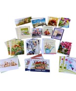 Greeting Cards Assortment Thinking of You Thank You 22 w Envelopes Kindn... - $221.44 MXN