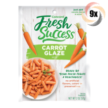 9x Packs Concord Fresh Success Carrot Glaze Flavor Seasoning Mix | 2oz - $25.41