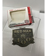 Belt Buckle / Red Man 100TH Anniversary Commemorative Belt Buckle 1904-2004 - $18.95