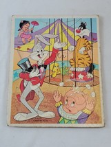 VINTAGE 1977 Whitman Looney Tunes Frame Tray Puzzle Bugs Bunny Sylvester... - $14.84