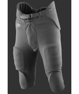 Rawlings F3500P-GR-87-XSmall ADULT Gray Integrated Pad Football Pants-NE... - $59.28