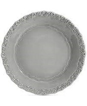 Laurie Gates Madeira Gray Dinner Plate Set of 4. NEW - £29.86 GBP