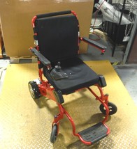 Defective Air Hawk Red &amp; Black Motorized Electric WheelChair AS-IS - £414.58 GBP