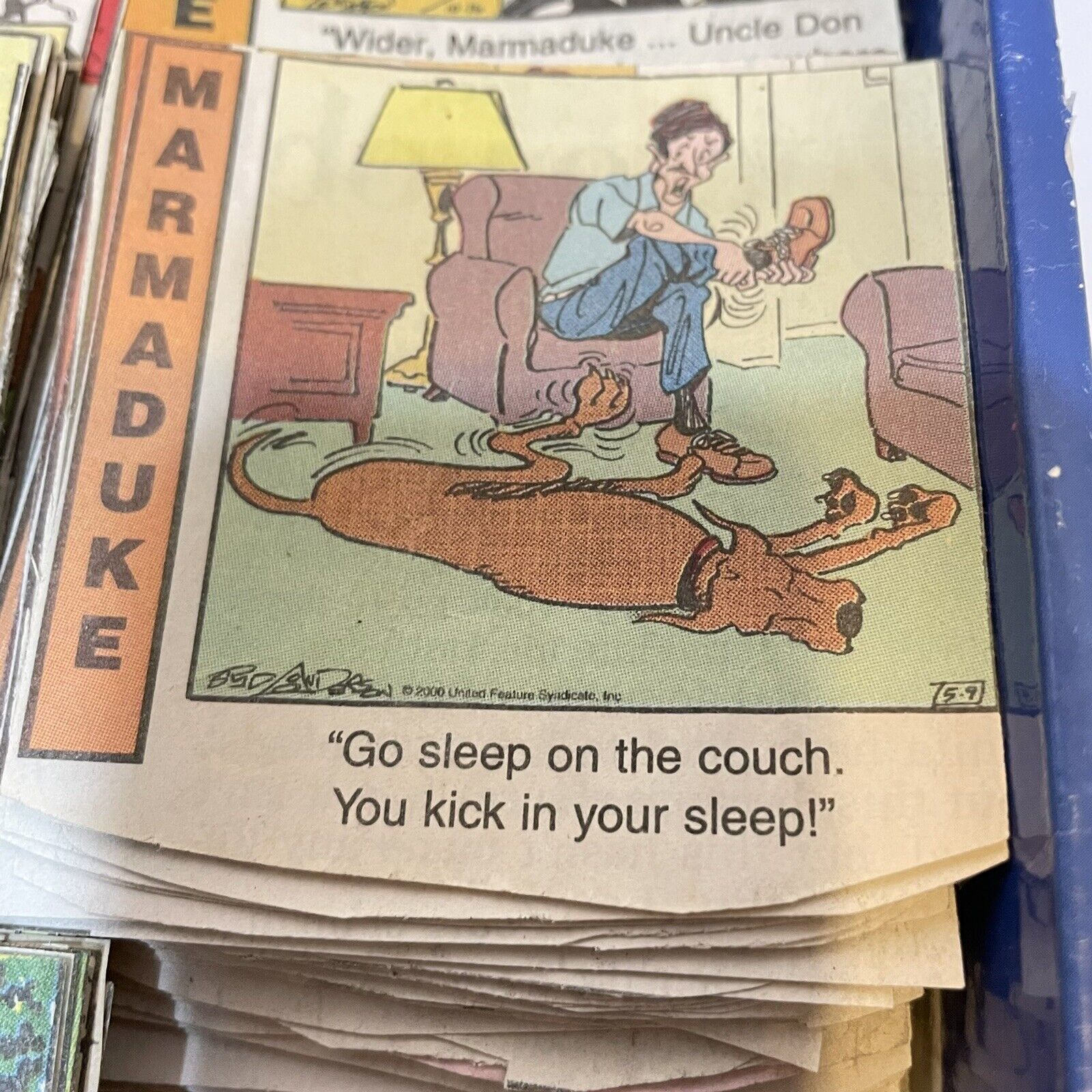 Vintage Marmaduke Collectors 984 Newspaper Comic Strip Clippings - Comic Strips