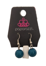 Paparazzi NEW with Tags Women&#39;s Drop/Dangle Earrings Blue Imitation Pear... - $7.43