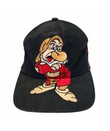 Vintage Walt Disney Snow White And The Seven Dwarfs Grumpy Hat Snap Back... - $721.31 MXN