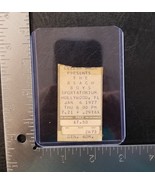 BEACH BOYS - VINTAGE JAN. 6, 1977 HOLLYWOOD, FLORIDA CONCERT TICKET STUB - $15.00
