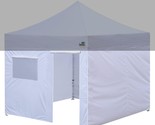 Full Zippered Walls From Eurmax Usa For A 10 X 10 Easy Pop Up Canopy Tent, - £64.99 GBP