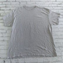 Magellan Outdoors Mens T Shirt XL Gray Bass Fishing Flag Crew Neck Short... - $15.99