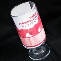 1988 HAMBLETONIAN AT THE MEADOWLANDS ~ GLASS ~ VGC ~ HARRY M STEVENS Hor... - $19.75