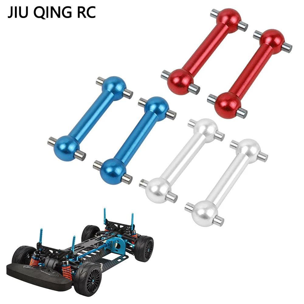 4 Pcs Drive Shaft Dog Bone Parts RC Car Crawler 1:10 Hobby Drive Shaft Suitable - £10.00 GBP