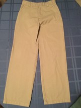 Boys Size 5 Austin Clothing Co. pants khaki uniform  flat front - £5.60 GBP