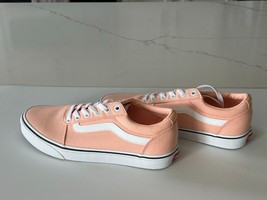 VANS Ward Canvas Shoes Women’s Size 8.5 Tropical Peach Sneakers Skate Lo... - £34.80 GBP