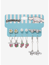 Sanrio Hello Kitty &amp; Friends Cinnamoroll Earring Set - £15.98 GBP