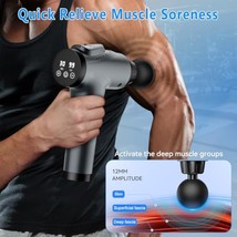 Massage Gun, Muscle Massage Gun For Athletes Handheld Electric Deep Tissue Back  - $45.99