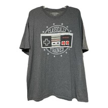 Nintendo Gray Classically Trained NES Controller T-Shirt Size 2XL - $9.99