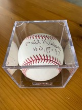  Signed Phil Niekro Baseball Atlanta Braves 1997 Rawlings Ball no COA  - £109.63 GBP