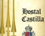 Hostal Castilla Menu Madrid Spain  English and Spanish - $41.69