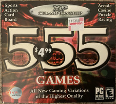 XP Championship 555 Games (Viva Media, 2004, PC CD-ROM) - £7.46 GBP