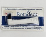 1 Rotadent Classic - Legacy Brush Head Flat Hollow Tip ROTA DENT - $19.35