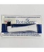 1 Rotadent Classic - Legacy Brush Head Flat Hollow Tip ROTA DENT - £15.13 GBP