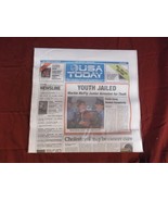 USA Today NEWSPAPER Youth Jailed Marty Mcfly Jr. BACK TO THE FUTURE ACID... - $382.49