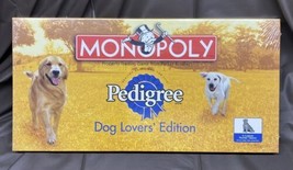 2002 Monopoly Pedigree Dog Lovers Edition Board Game Hasbro - $23.36