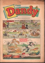 Dandy #1486 1970-D C Thompson-underground comix style-newspaper format-G - £19.45 GBP