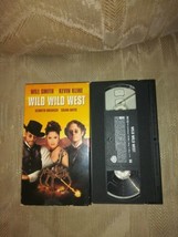 Wild Wild West VHS 1999 Will Smith Kevin Kline Salma Hayek PG-13 Color 105 Min - £6.27 GBP