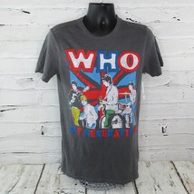 Bravado Mens Size Small (S) The Who Graphic T-Shirt Classic Rock Distressed Gray - £11.68 GBP