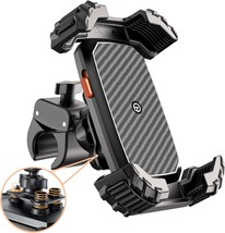 With Vibration Dampener Motorcycle Phone Mount 100mph Wind Anti Shake 6.... - $49.22